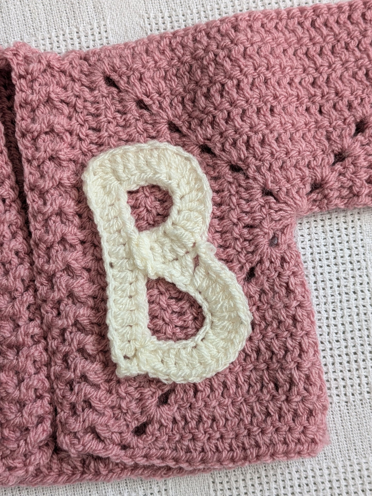 Custom order - Child Cardigan - Personalised option for Initial/Number or Symbol