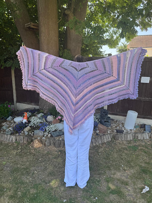Ettie Shawl Pattern - PATTERN ONLY