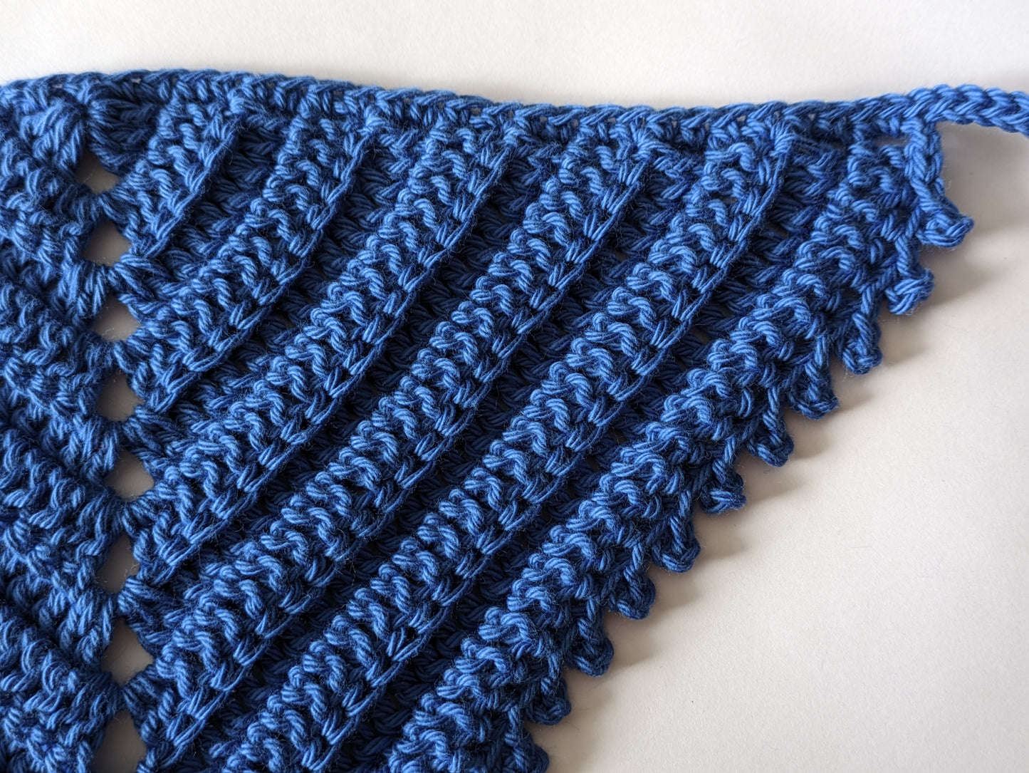 Emmie Ridged Bandana - PDF Pattern only