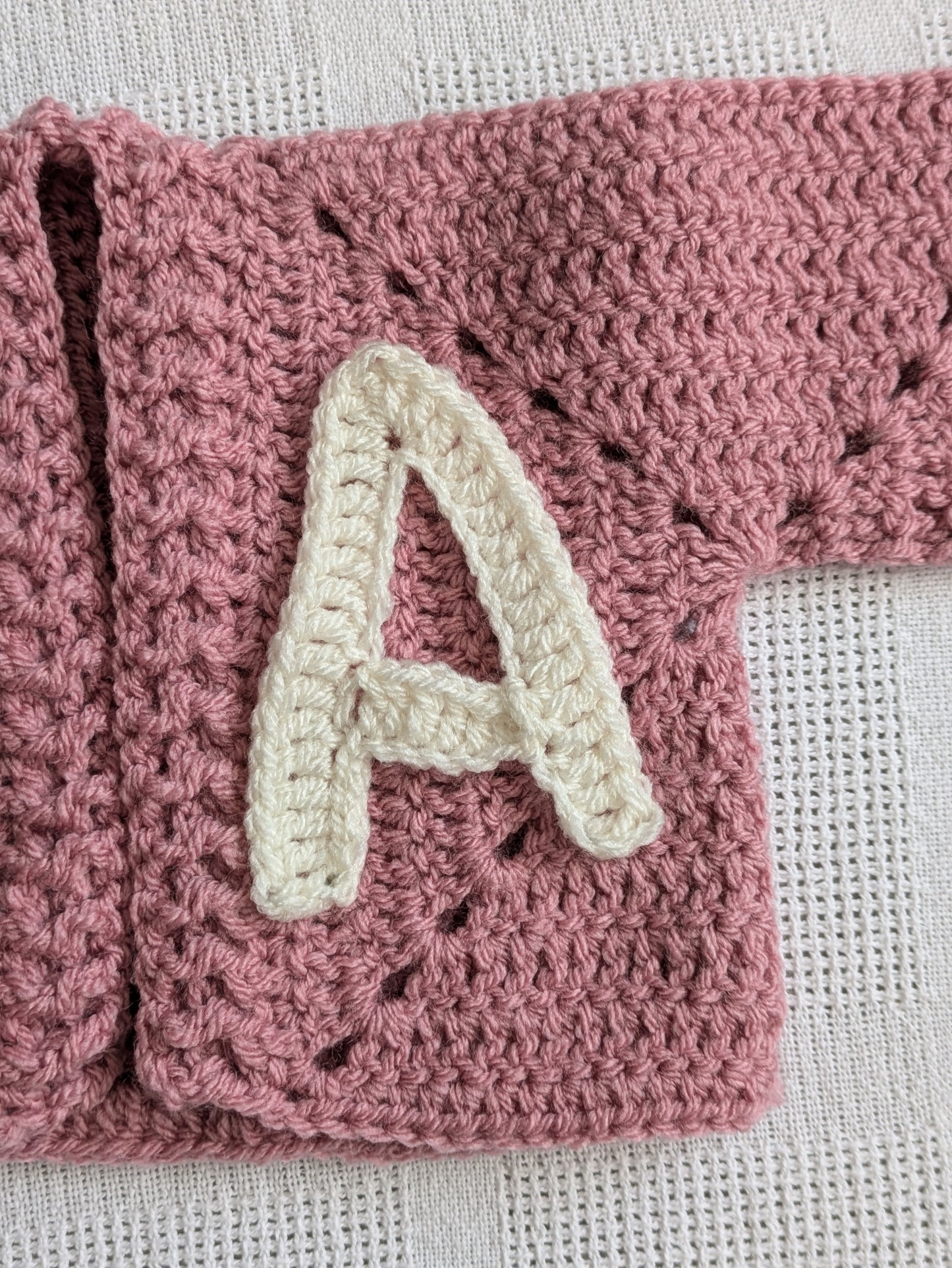 Custom Child Cardigan - Personalised Initial