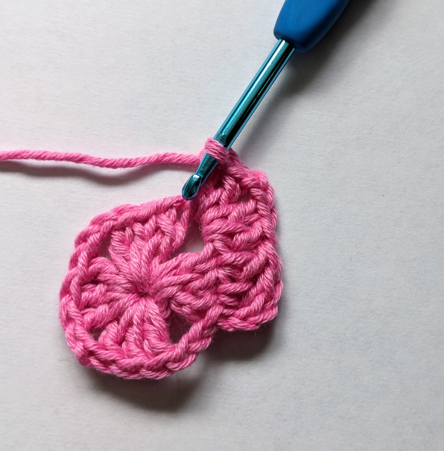 Solid Crochet Granny Square - PDF Pattern Only